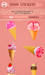Ice Cream Stickers screenshot 4/6