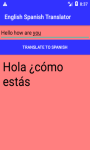From English to Spanish Translator  screenshot 4/4