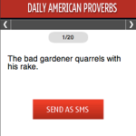 Daily American Proverbs S40 screenshot 1/1
