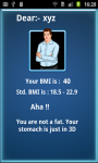 BMI Scanner Know Your Health screenshot 4/5