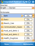 LingvoSoft FlashCards 2008 English-Bosnian screenshot 1/1