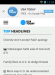 USA Today News Reader Lite screenshot 2/6