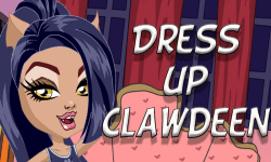 Dress up Clawdeen monster screenshot 1/4