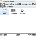 Windows Live Hotmail PUSH emails screenshot 2/6