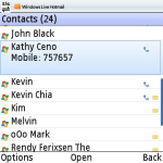 Windows Live Hotmail PUSH emails screenshot 3/6