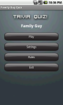 Family Guy Trivia Quiz screenshot 1/5