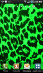 Green Leopard Print Live Wallpaper screenshot 2/2