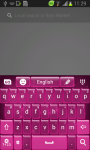 Pink Stars Keyboard screenshot 1/6