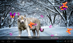 3D Bengal Tiger Live Wallpapers screenshot 2/5