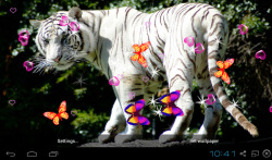3D Bengal Tiger Live Wallpapers screenshot 4/5