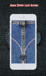Jeans Zipper Lock Screen screenshot 6/6