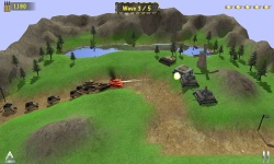 Concrete Defense - WW2 Tower Defense Game screenshot 1/5