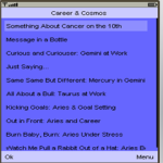 Career and Cosmos screenshot 4/4