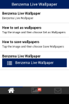 Benzema Live Wallpaper screenshot 2/5