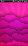 Pink Clouds Live Wallpaper screenshot 2/4