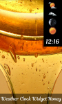 Weather Clock Widget Honey screenshot 1/6
