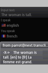 Translator Parrot screenshot 1/2