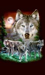Wolves Night Live Wallpaper screenshot 2/6