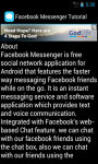 Facebook Messenger Tutorial screenshot 4/4