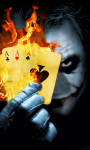 Burning Poker Joker Live Wallpaper screenshot 1/3