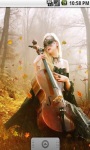 Beautiful Girl And Violin LWP screenshot 2/5