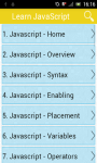 Learn JavaScript v2 screenshot 1/3