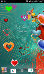 Love and hearts live wallpaper screenshot 5/6