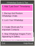 WhatsApp Guide and Tips screenshot 1/1