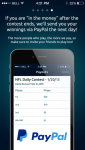 Pickem Pays NFL Contests Cash Prizes screenshot 5/5