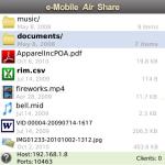 Wireless File Exchange screenshot 1/2