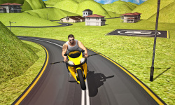 Flying Moto Racer 3d screenshot 1/5
