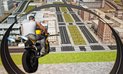 Flying Moto Racer 3d screenshot 5/5