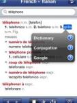 French-Italian Translation Dictionary by Ultralingua screenshot 1/1