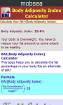 Body Adiposity Index Calculator screenshot 3/3