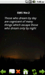 Good Night SMS App screenshot 3/4