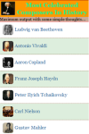 Most Celebrated Composers In History screenshot 2/3