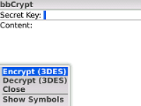 bbCrypt screenshot 1/1