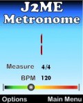 J2ME Metronome screenshot 1/1