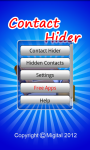 Contact Hider Android screenshot 2/6