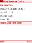 Blood Pressure Tracker Free screenshot 3/5