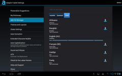 Adaptxt Keyboard - Tablet screenshot 1/6