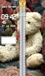 Teddy Bear Zipper Lock Screen Free screenshot 4/6