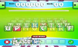Word Scrambler Best Scrabble Game to Learn English screenshot 2/6