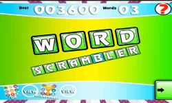 Word Scrambler Best Scrabble Game to Learn English screenshot 3/6