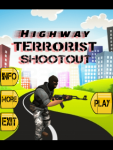 Highway Terrorist Shootout screenshot 1/4