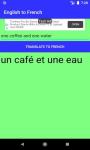 ENGLISH to FRENCH Translator Utility App screenshot 4/4