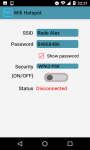Wifi Hotspot router is an application screenshot 2/6