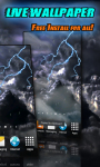 Lightning Storm Live Wallpaper free screenshot 1/3