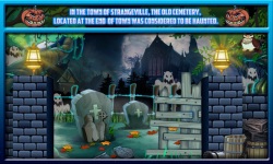 Free Hidden Object Games - Haunted Cemetery screenshot 2/4