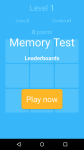 Memory Test - Brain Games Training screenshot 1/3
